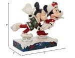 Jim Shore Disney Minnie & Mickey Ice Skating Figurine