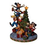 Disney Traditions Fab Five Christmas Tree Figurine