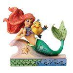 Ariel and Flounder Jim Shore Collectible Figurine