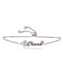 Disney Stitch Ohana Lariat Bracelet for Women