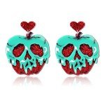 Poison Apple Earrings - Snow White Inspired Jewelry