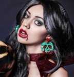 Poison Apple Earrings - Snow White Inspired Jewelry