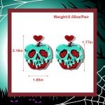 Poison Apple Earrings - Snow White Inspired Jewelry