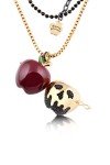 Snow White Apple Locket Necklace by Disney Couture