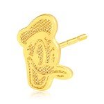 Donald Duck 14k Gold Stud Earrings