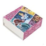 Disney Princess Sterling Silver Crystal Charm Bracelet