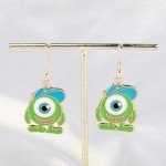 Big Eye Mike Earrings & Keychain Set