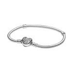 Disney Mickey Mouse Heart Clasp Bracelet - 925 Silver