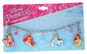Disney Princess Charm Bracelet with Faceted Jelly Beads