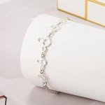 Mickey Mouse Sterling Silver Dainty Anklet Jewelry