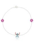 Disney Stitch Sterling Silver Anklet for Women