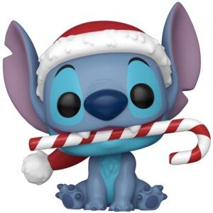 Disney Stitch with Candy Cane Funko Pop!