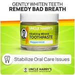 Uncle Harry's Peppermint Remineralizing Toothpaste, Vegan