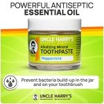 Uncle Harry's Peppermint Remineralizing Toothpaste, Vegan