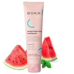 Boka Fluoride-Free Remineralizing Toothpaste, Watermelon Mint