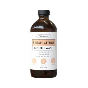 Fresh Citrus Remineralizing Mouthwash with Hydroxyapatite
