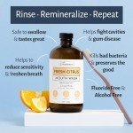 Fresh Citrus Remineralizing Mouthwash with Hydroxyapatite