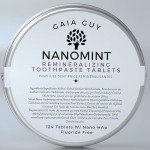 NanoMint Remineralizing Toothpaste Tablets - Fluoride Free