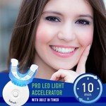 Teeth Whitening Kit with LED Light & Gel