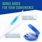 Teeth Whitening Kit with LED Light & Gel