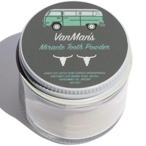 Mint Tooth Powder with Hydroxyapatite and Clay