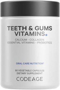 Remineralizing Gum Vitamins & Oral Probiotics Supplement