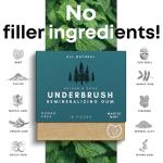 Underbrush Organic Mint Remineralizing Chewing Gum - Sugar-Free