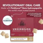 Underbrush Cinnamon Remineralizing Gum with Xylitol - 4 Pack