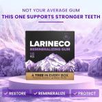 Larineco Sugar-Free Cinnamon Remineralizing Gum - 18 Pieces