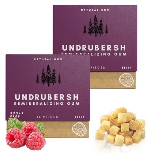 KWOLYKIM Sugar-Free Raspberry Remineralizing Chewing Gum