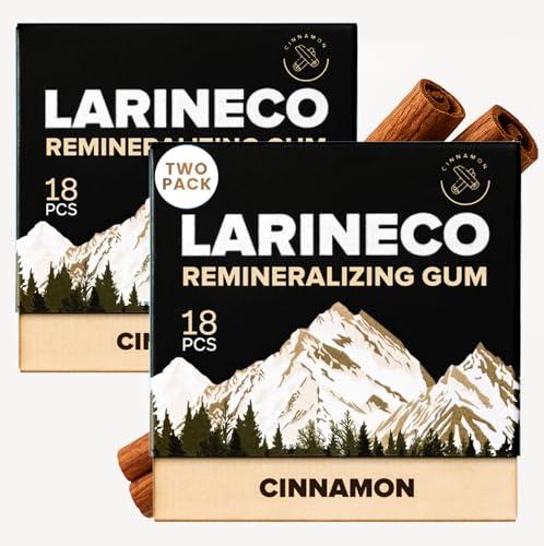 Larineco Cinnamon Remineralizing Gum - 36 Pieces