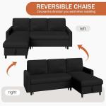 Vongrasig Convertible Sleeper Sofa with Storage