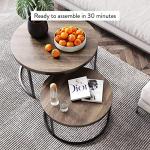 Stella Modern Nesting Coffee Tables Set of 2