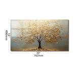 Tree of Life Tempered Glass Kitchen Backsplash
