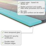 Tree of Life Tempered Glass Kitchen Backsplash