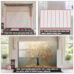 Tree of Life Tempered Glass Kitchen Backsplash