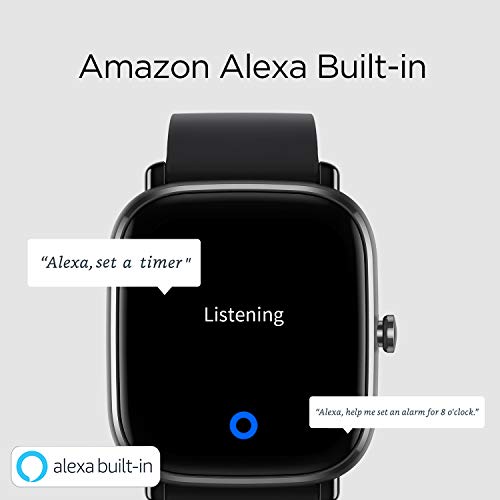 Amazfit GTS 2 Mini Smartwatch - Midnight Black
