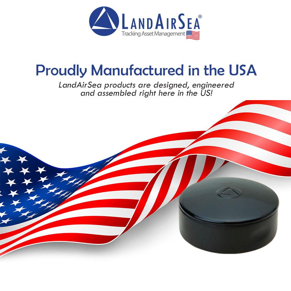 LandAirSea 54 Waterproof GPS Tracker with Magnet Mount