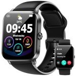 1.85" HD Smartwatch: Calls, Fitness Tracking, Waterproof