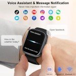 Smartwatch with Call, Fitness Tracker & Waterproof