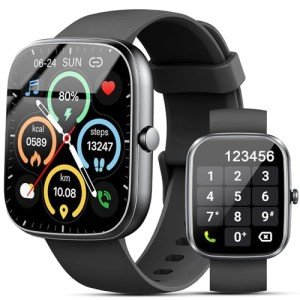 Smartwatch with Call, Fitness Tracking & Waterproof Features
