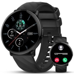 Smartwatch with Fitness Tracker & Call/Text Alerts