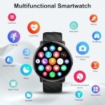 Smartwatch with Fitness Tracker & Call/Text Alerts