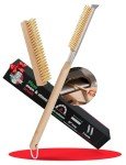 26” Pizza Oven Brush with Stone Scraper