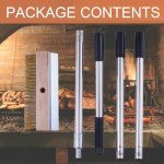 Lakidogs Pizza Oven Brush with Detachable Rods