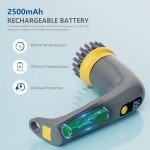 Electric Spin Scrubber with 4 Brush Heads