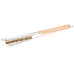 21-Inch Pizza Oven Brush with Scraper