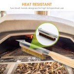 Aieve 26" Pizza Oven Brush and Scraper