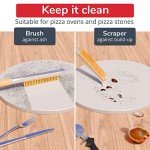 Pizza Oven Toolkit: Brush, Scraper, Fork & Popper