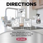 Weiman Stainless Steel Cleaner & Polish Bundle